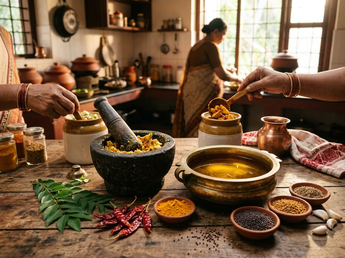 Arka Assorted Pickles Traditional Preparation